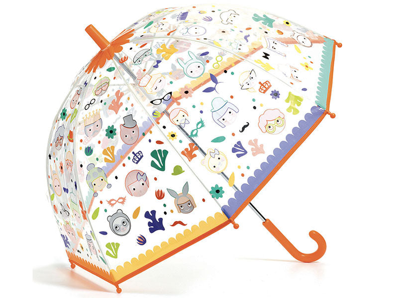 Achat Parapluie Magique pour enfant - Faces - change de couleur sous l'eau