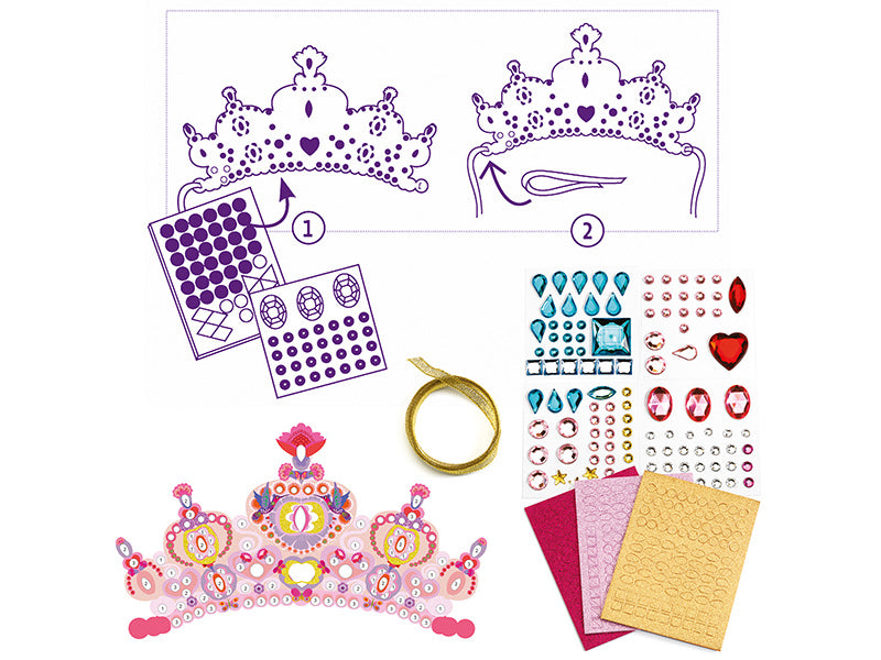 achat Coffret DIY - Mosaïques & Stickers - Comme une princesse