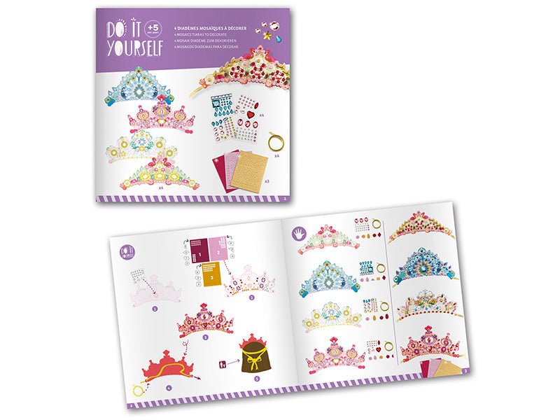 achat Coffret DIY - Mosaïques & Stickers - Comme une princesse