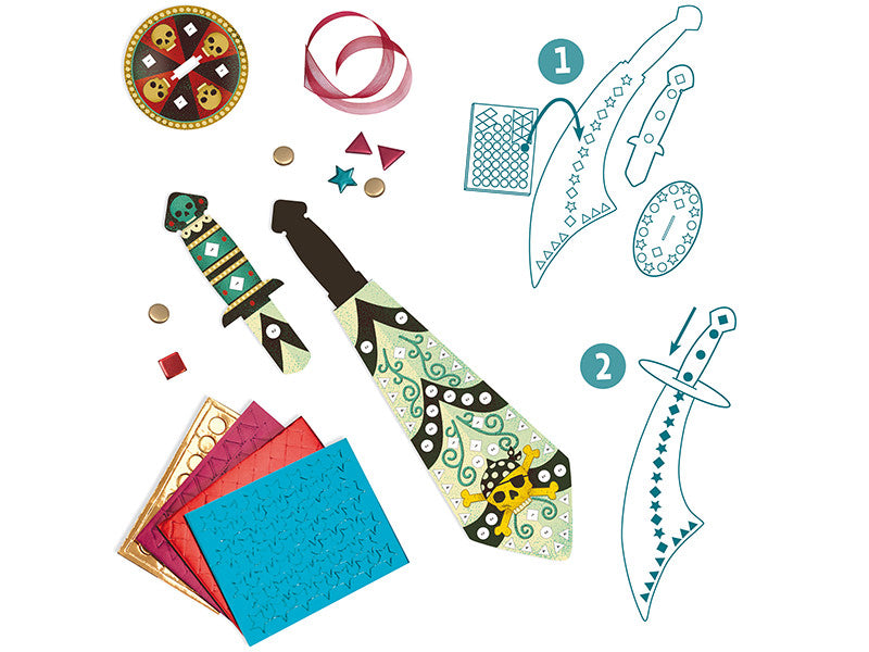 achat Coffret DIY - Mosaïques & Stickers - Comme un pirate