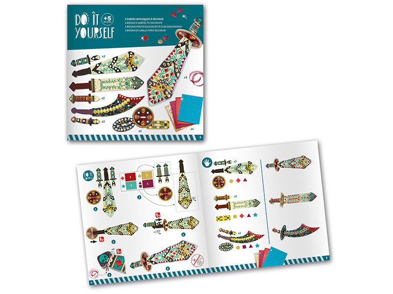 achat Coffret DIY - Mosaïques & Stickers - Comme un pirate