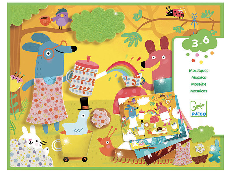Achat Coffret collages des petits - Mousse mousse