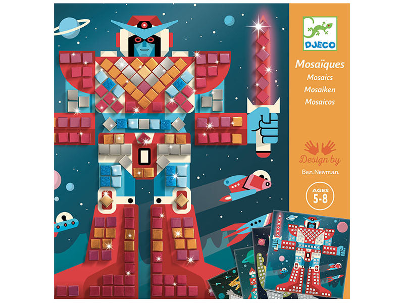 Achat Coffret collage de mosaïque - Space battle
