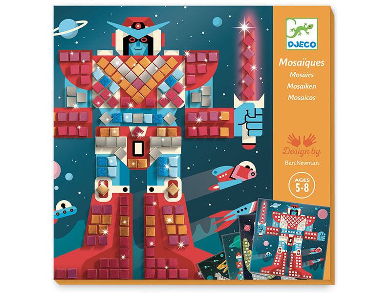 Achat Coffret collage de mosaïque - Space battle