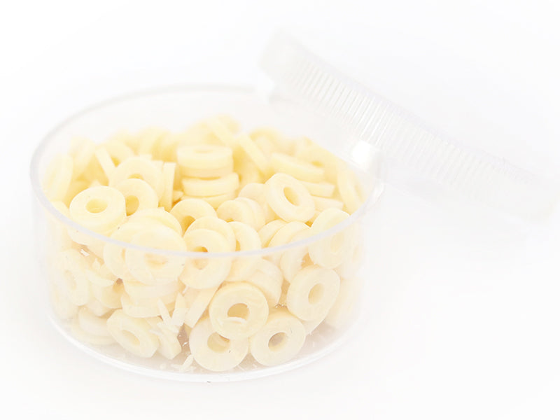 Achat Boite de perles rondelles heishi 6 mm - Naturel pierre