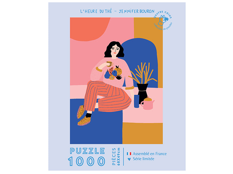 achat Puzzle L'heure du thé par Jennifer Bouron -  1000 pièces