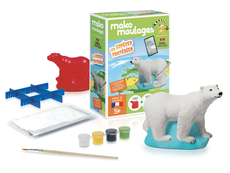 achat Mako moulages: Ours polaire