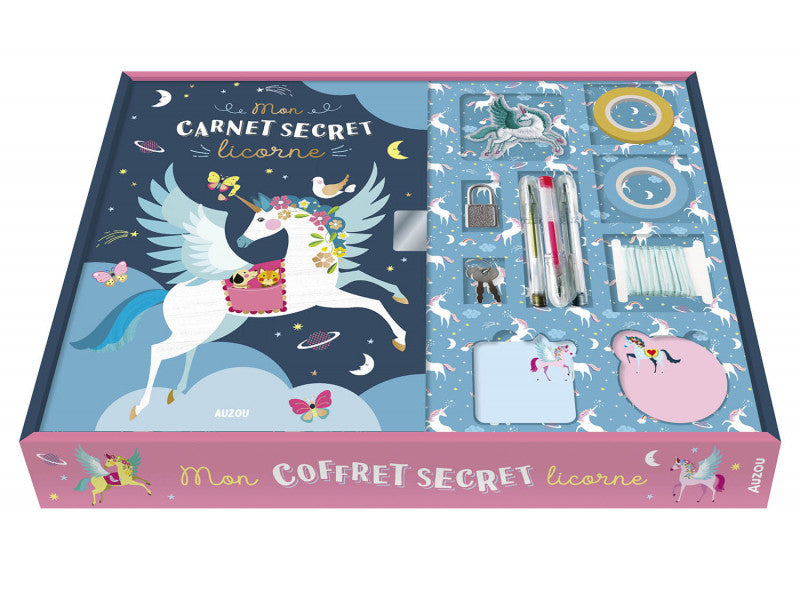 Achat Mon coffret secret - Licorne