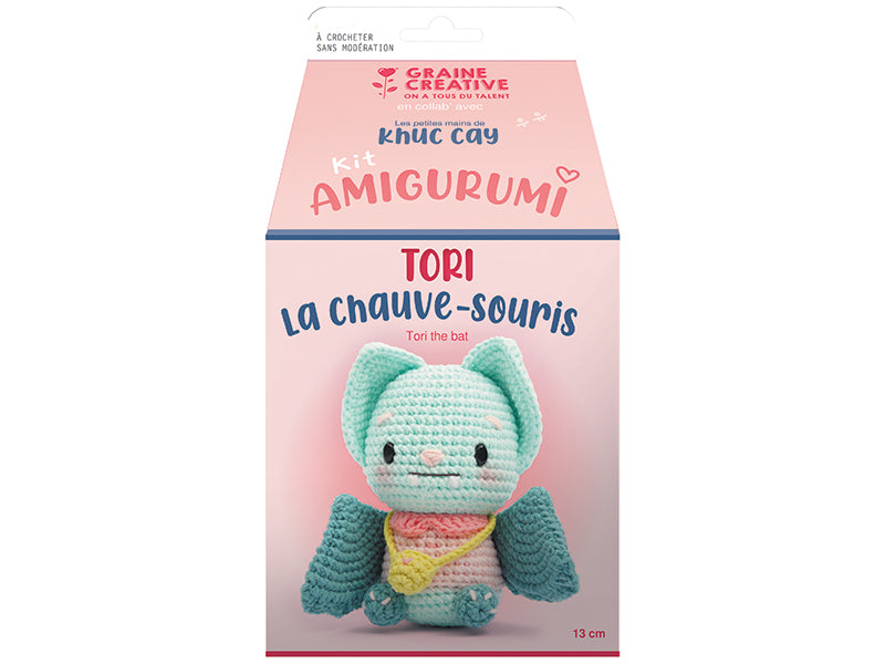 achat Kit Amigurumi Chauve-souris - Graine Créative