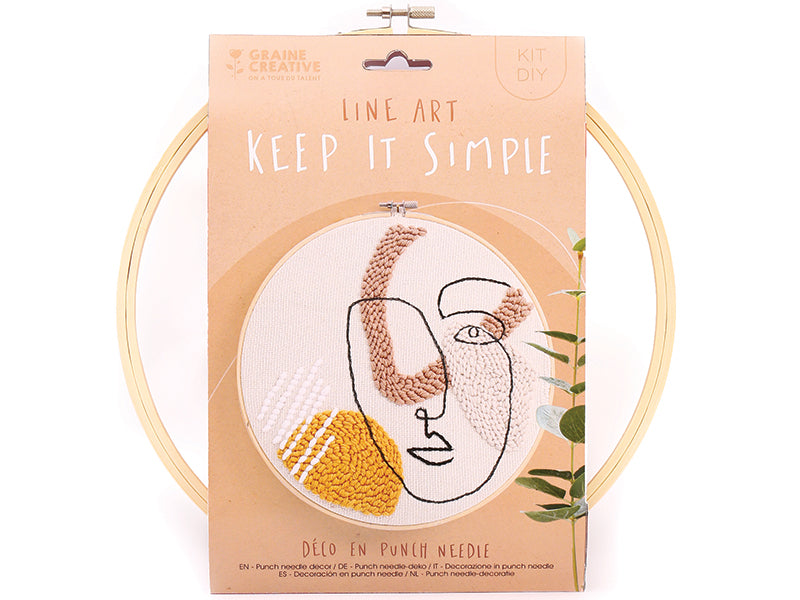 Achat Kit punch needle line art