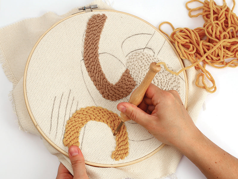 achat Kit punch needle line art