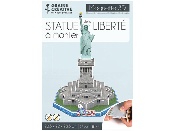 Achat Puzzle maquette - Statue de la liberté - Graine Créative