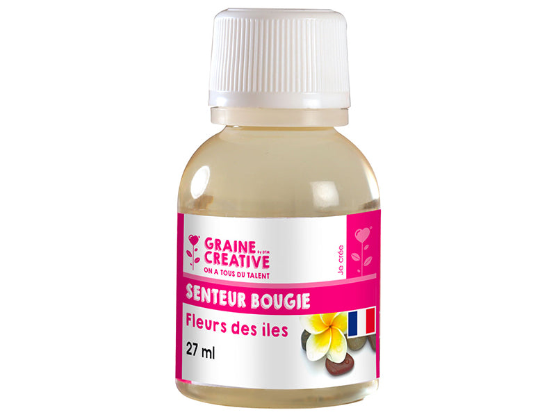 Achat Senteur / fragrance pour bougie fleurs des îles - 27 ml