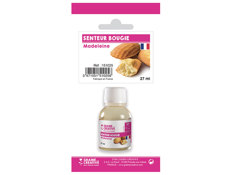achat Senteur / fragrance pour bougie madeleine - 27 ml