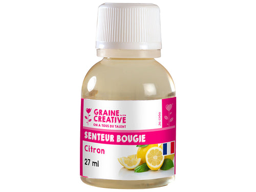 Achat Senteur / fragrance pour bougie citron - 27 ml