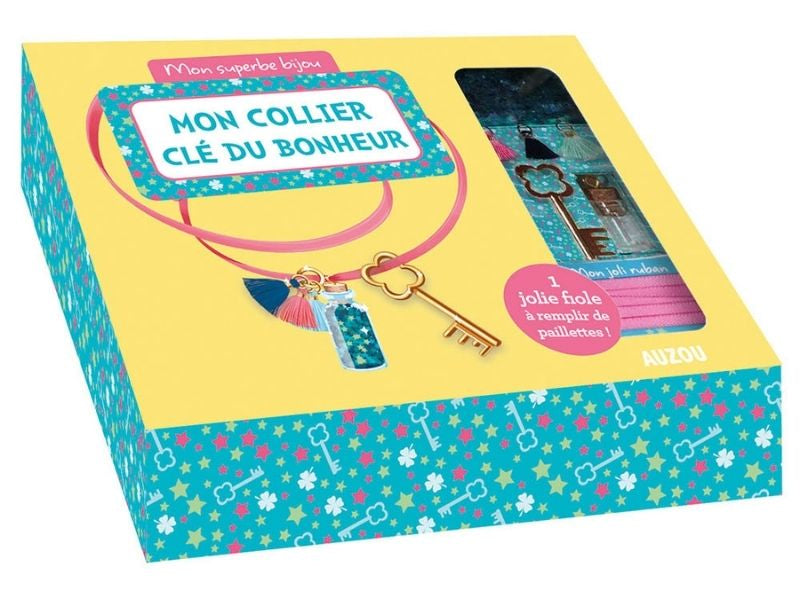 Achat Kit créatif - Mon superbe bijou Auzou - mon collier clé du bonheur