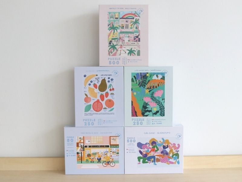 achat Puzzle 250 pièces 40x30 cm Les vitaminés par La mandarine bleue
