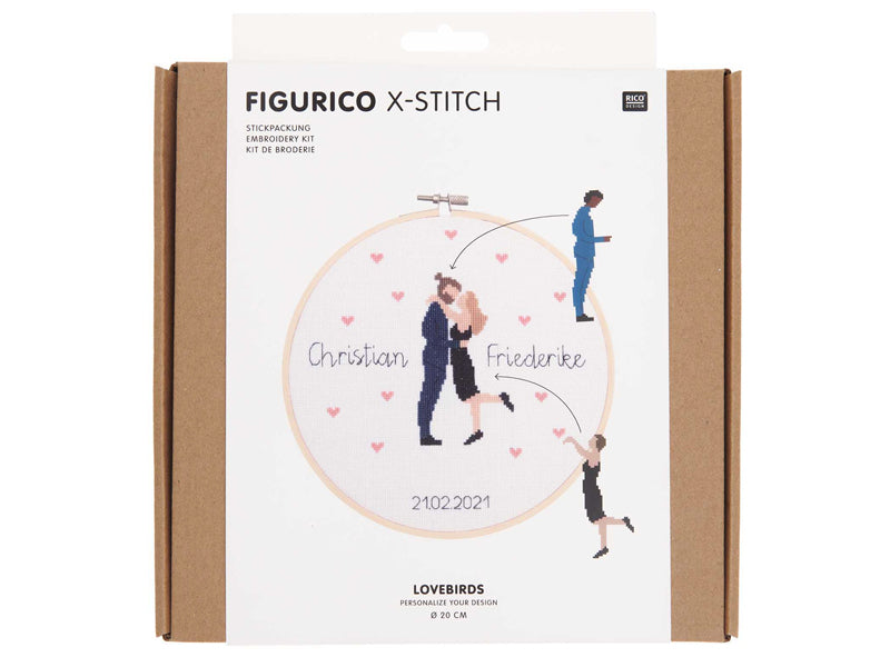 Achat KIT DE BRODERIE FIGURICO - TOURTEREAUX