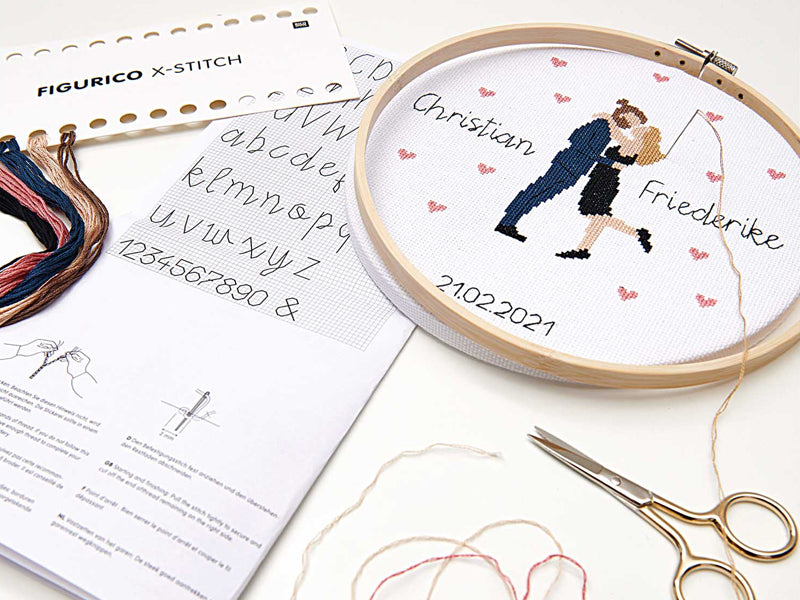 Achat KIT DE BRODERIE FIGURICO - TOURTEREAUX