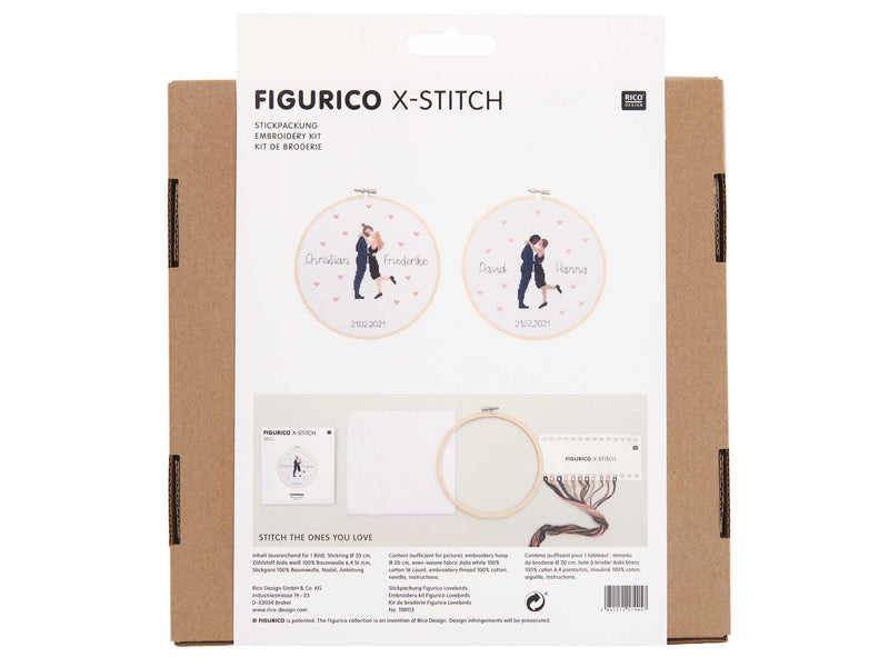 achat KIT DE BRODERIE FIGURICO - TOURTEREAUX