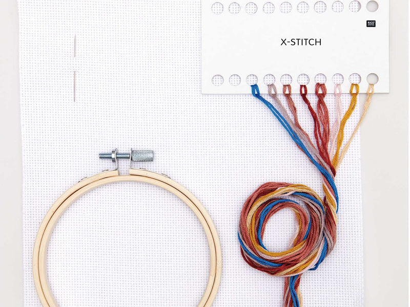 Achat Kit de broderie fleurs séchées - Rico Design