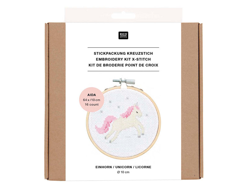 Achat KIT DE BRODERIE LICORNE - RICO DESIGN
