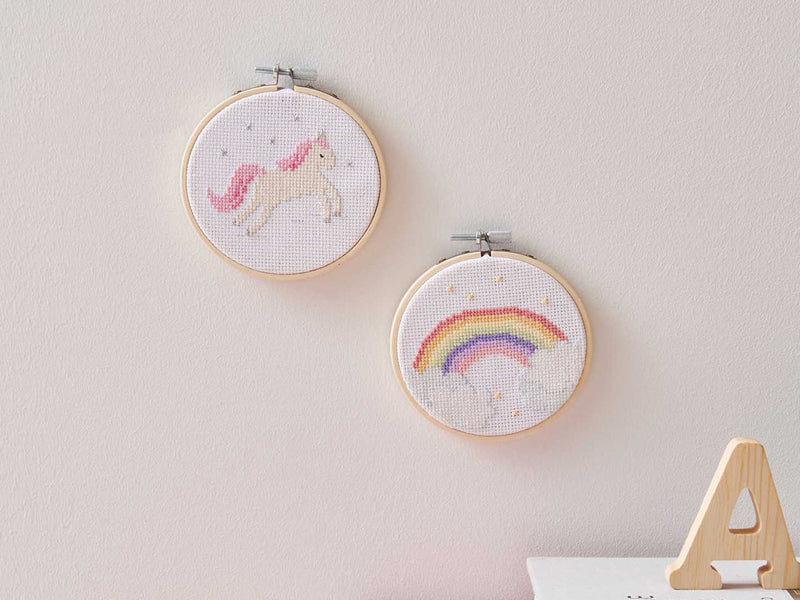 Achat KIT DE BRODERIE ARC-EN-CIEL - RICO DESIGN