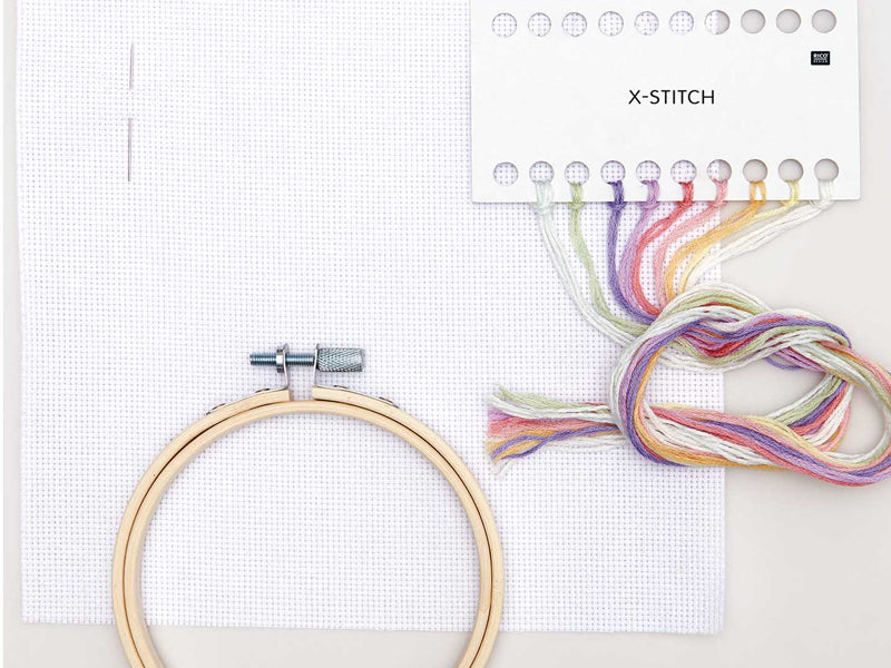 achat KIT DE BRODERIE ARC-EN-CIEL - RICO DESIGN