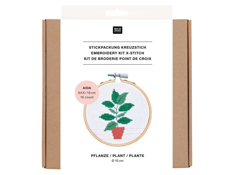 Achat KIT DE BRODERIE PLANTE - RICO DESIGN