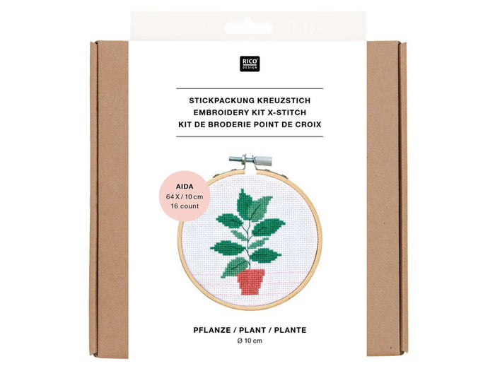 Achat KIT DE BRODERIE PLANTE - RICO DESIGN