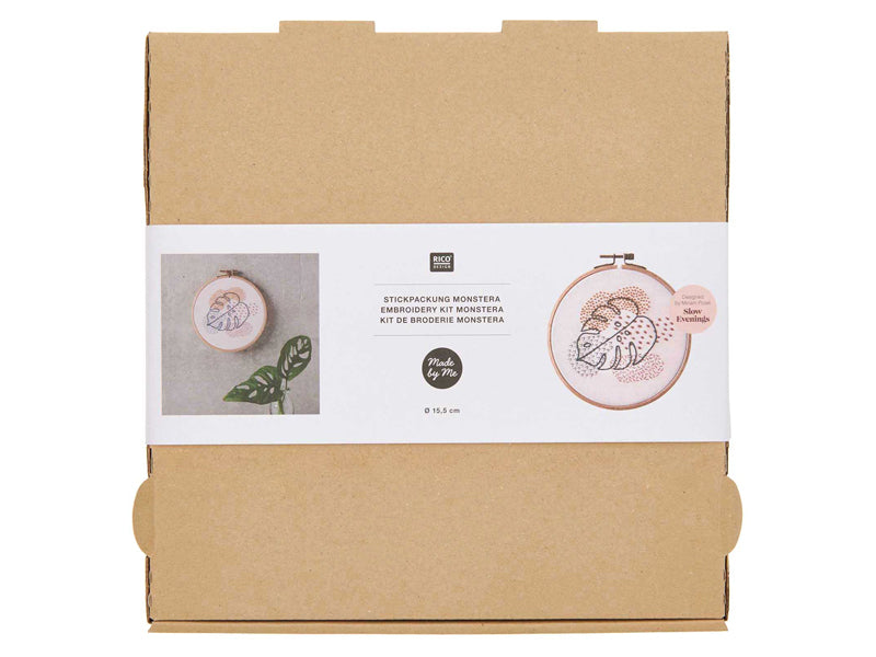 Achat KIT DE BRODERIE MONSTERA - RICO DESIGN