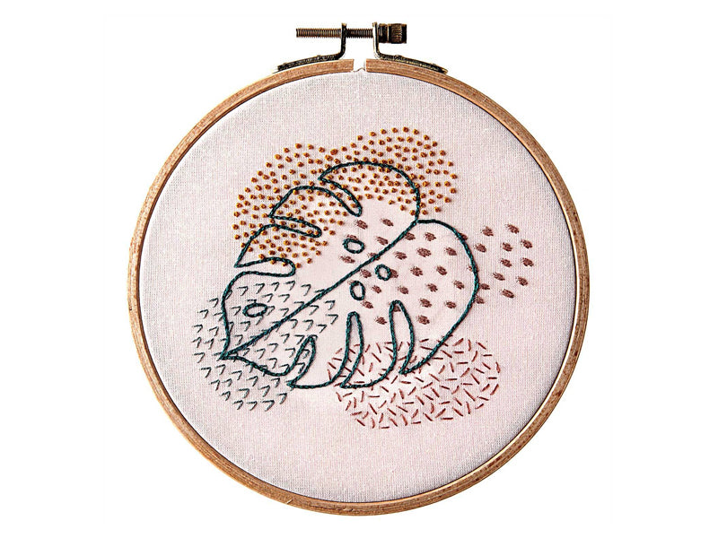 Achat KIT DE BRODERIE MONSTERA - RICO DESIGN