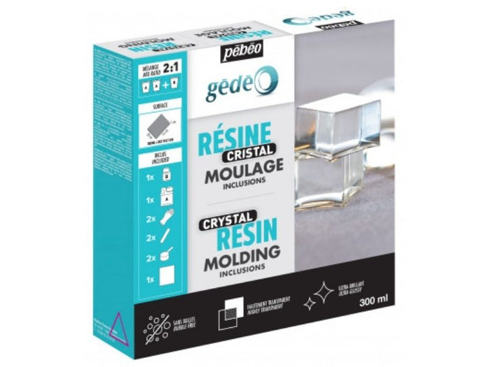 Achat Résine cristal - gédéo 150 ml