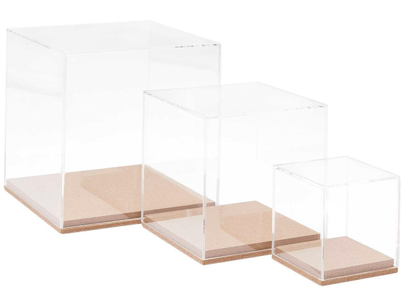 achat Cloche de décoration cube taille L - Rico Design