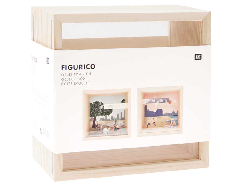 achat Boîte de décoration petite figurico - Rico Design
