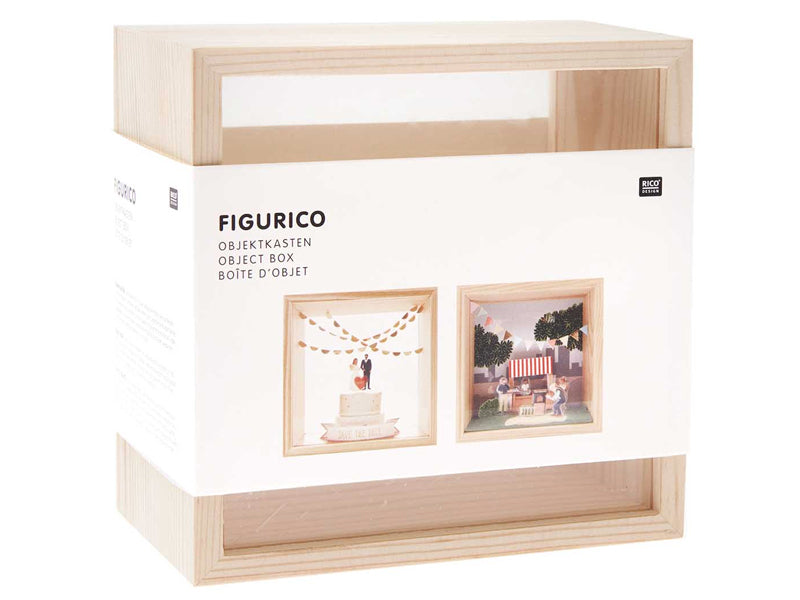 achat Boîte de décoration petite figurico - Rico Design