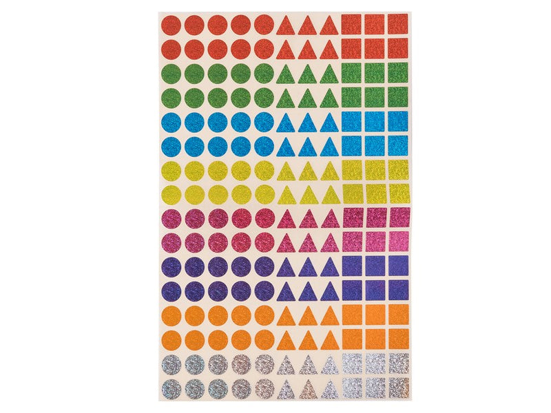Achat 352 gommettes geometriques holographiques - normales*Cléopatre*