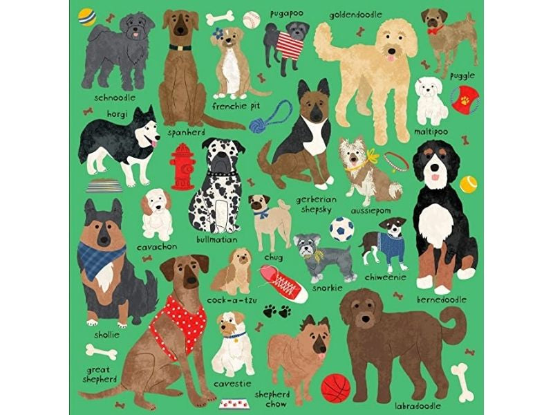 achat Puzzle Doodle Dogs - 500 pièces 51x51 cm