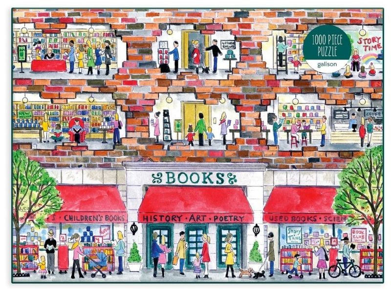 Achat Puzzle A day at the bookstore - 1000 pièces 69x51 cm