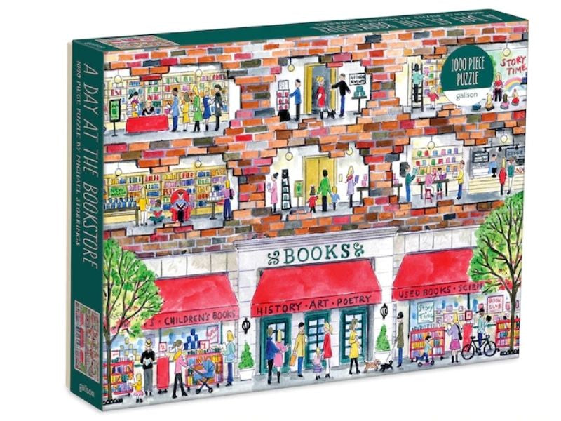 Achat Puzzle A day at the bookstore - 1000 pièces 69x51 cm