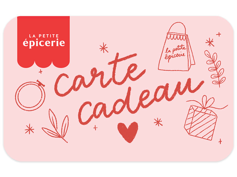 Achat Carte Cadeau d'une valeur de 30 €- valable sur le site internet