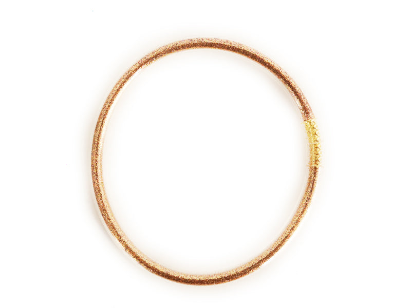 Achat Bracelet jonc bouddhiste fantaisie à l'unité - cuivre - paillettes fines
