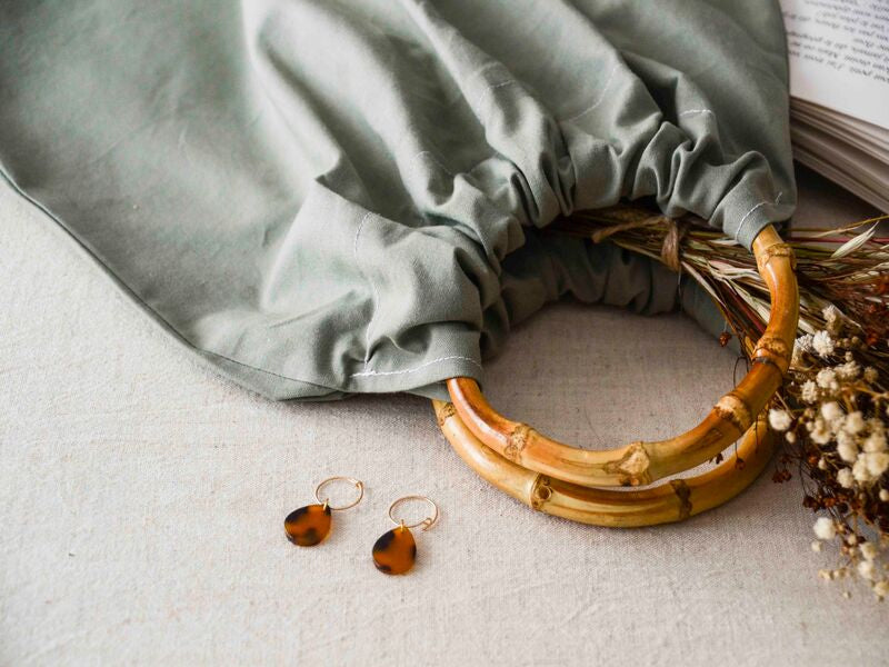 Achat Kit DIY Mercerie - Mon sac à coudre en coton - vert