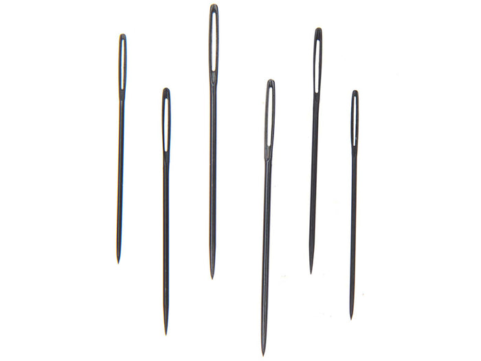 Achat Assortiment de 6 aiguilles noires mattes broderie - Rico design