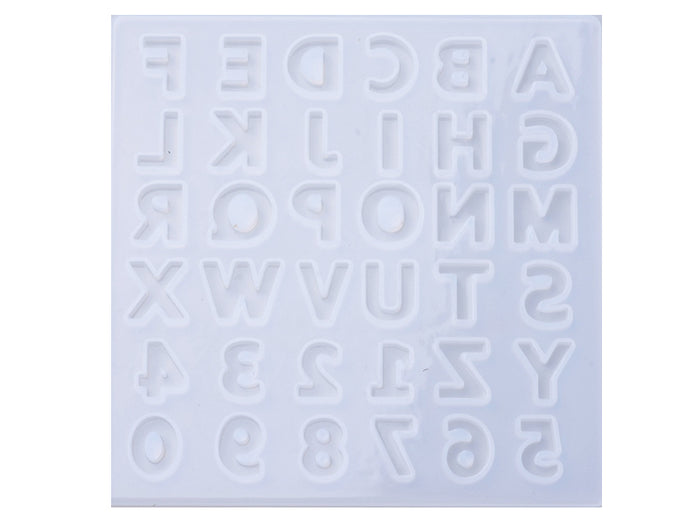 Achat Moule en silicone - alphabet et chiffre