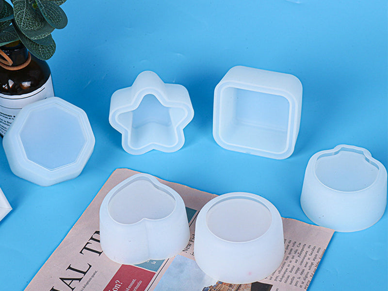 Achat Moule en silicone - Pot carré