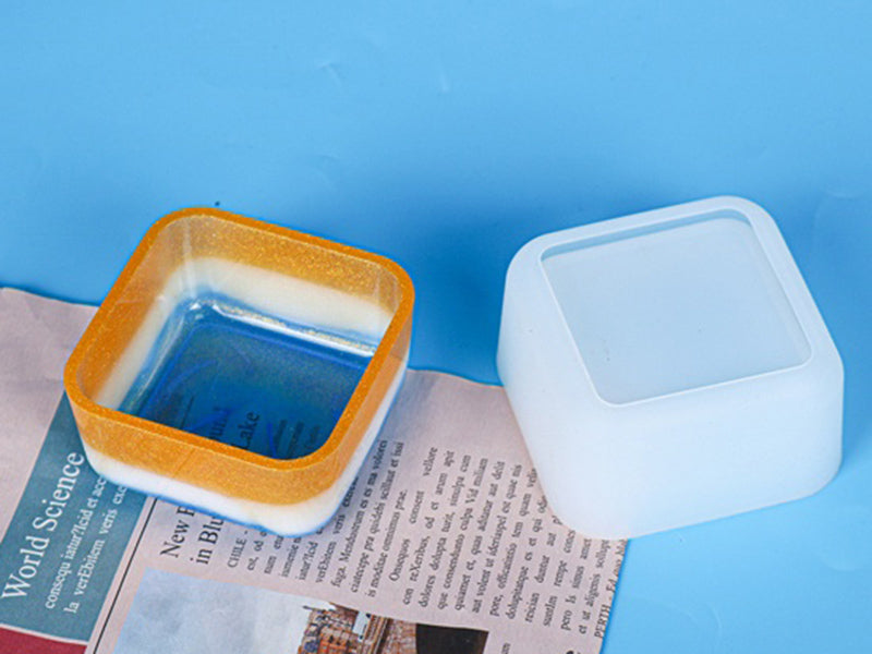 Achat Moule en silicone - Pot carré
