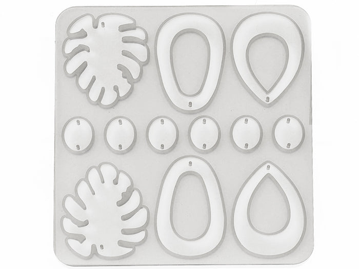 Achat Moule en silicone - Formes ovales bijoux