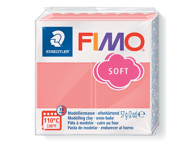 Achat Pâte Fimo Soft Pamplemousse rose T20
