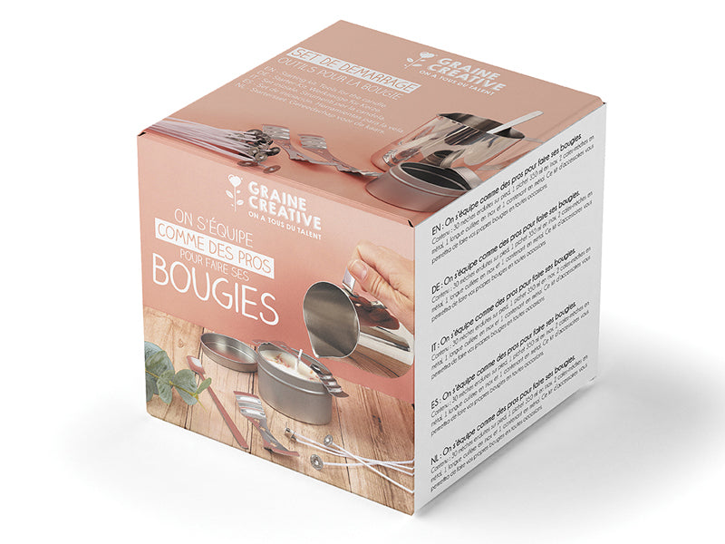 Achat Kit d'outils pour fabrication de bougies - Graine créative